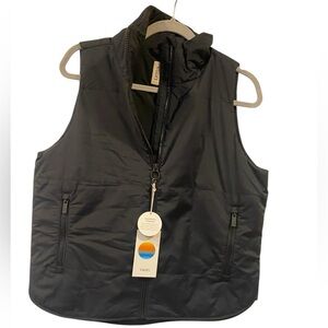 NWT Vuori canyon insulated vest BLACK Size M